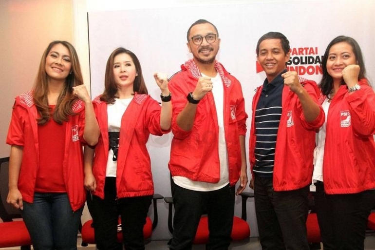 dok.DetiKepri Beberapa petinggi Partai Solidaritas Indonesia (PSI) (Dok: PSI)