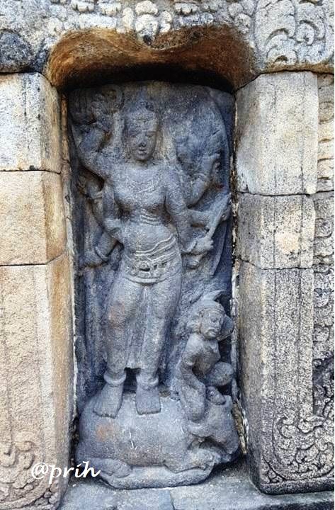 Betari Durga Mahisasuramardini di Candi Sambisari (dok pri)