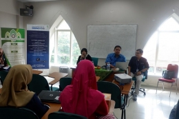 Sekolah Pasar Modal Syariah (SPMS) dilakukan di Fakultas Syariah dan Hukum UIN Sunan Ampel Surabaya (Foto: Dok. Pribadi)