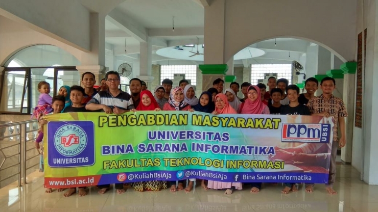 Pengabdian Masyarakat UBSI Jakarta (dokpri)