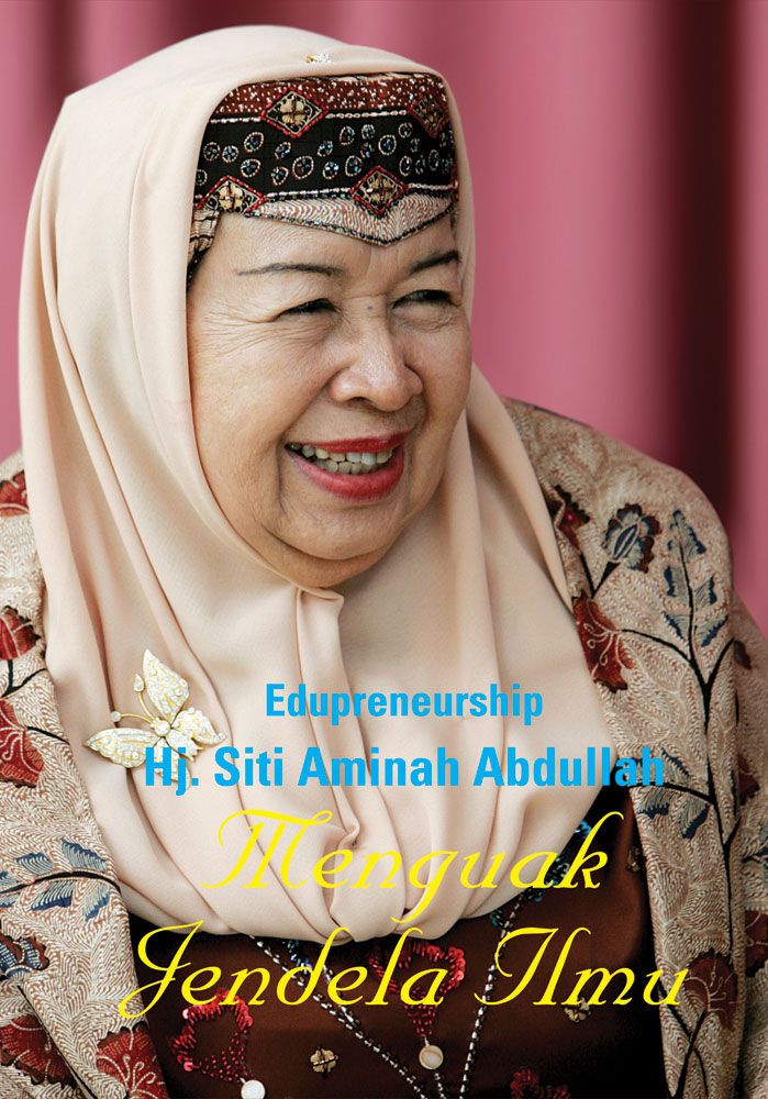 Kover buku biografi Siti Aminah Abdullah, pendiri Tiga Serangkai Solo.
