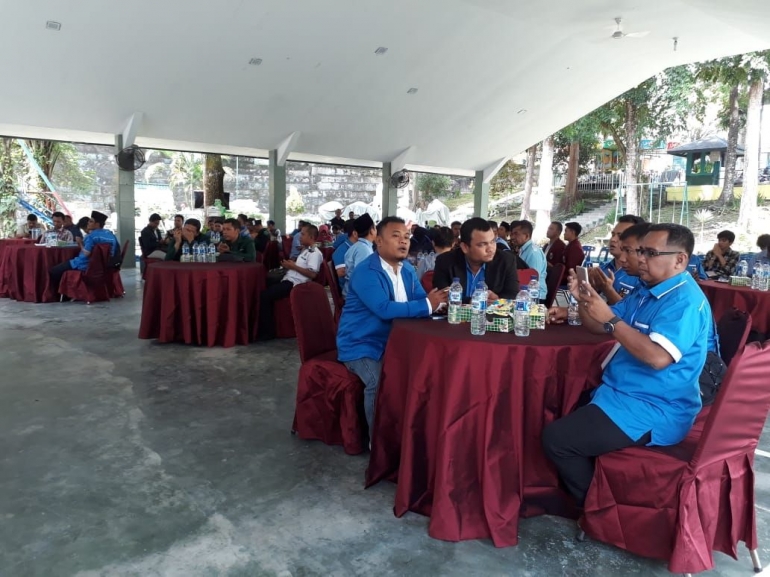 Peserta Musda KNPI kota Pematangsiantar di Balai Rahmat Shah (dok. Panitia Musda)