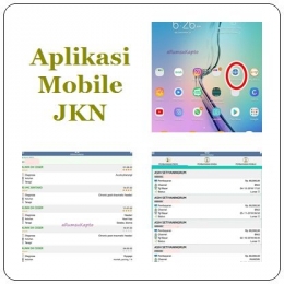 Aplikasi mobile JKN di tablet Samsung milikku (Dokpri)