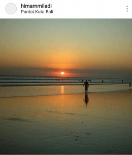 Pantai Kuta (instagram @himammiladi)