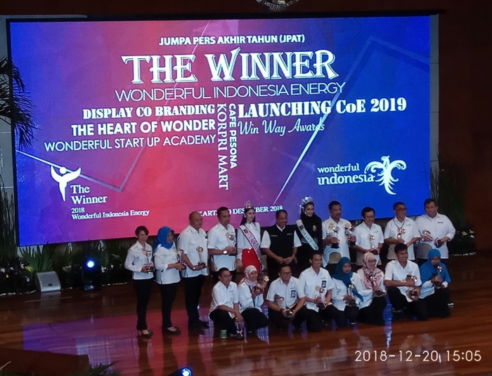 The Winner - Wonderful Indonesia Energy/dokpri