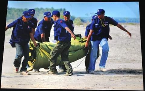 Relawan PMI tengah beraksi di lapangan. Dok. Humas PMI/Kang Indra