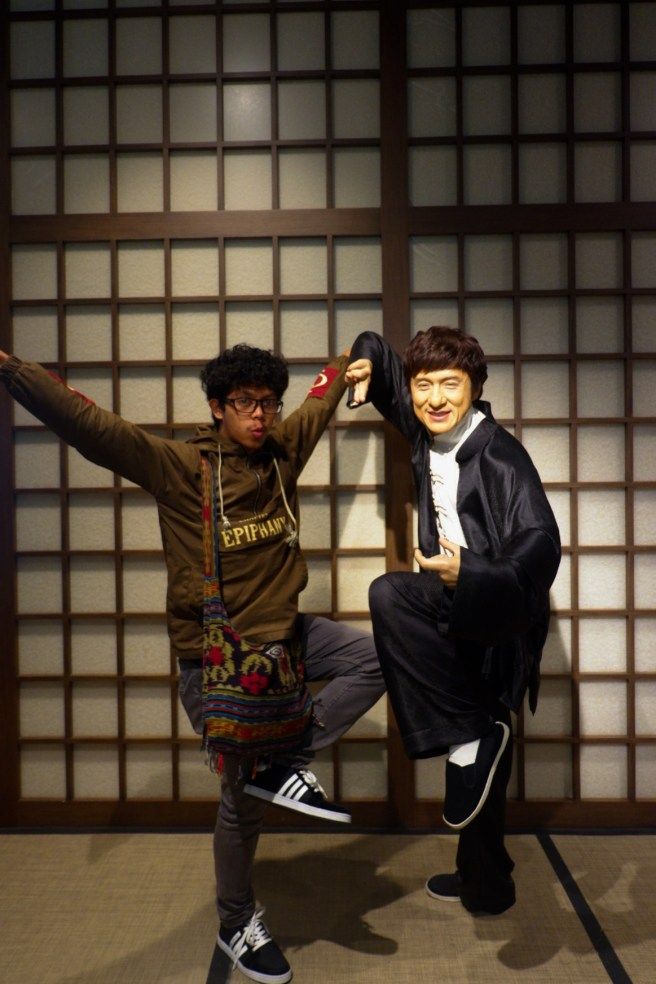 Patung lilin Jackie Chan di Madame Tussauds (photo by www.ibadahmimpi.com)