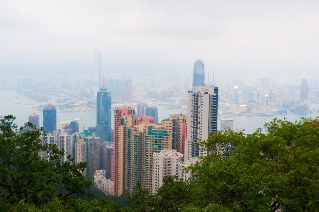 Hong Kong dari ketinggian (Photo by www.ibadahmimpi.com)