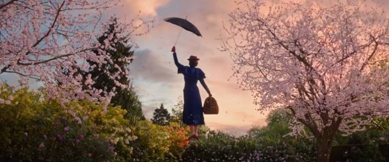 Emily Blunt dalam MARY POPPINS RETURNS (Dok: reelcinemas.ae)