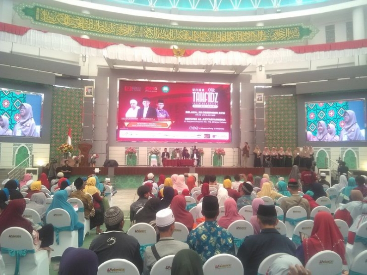 Sekitar 3000 peserta ikuti Ujian Tahfidz Qur'an Jatim Menghafal (dok. pribadi)