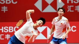 Li Junhui/Liu Yuchen, masih akan menjadi rival berat Marcus/Kevin di 2019/Foto: BWFbadminton