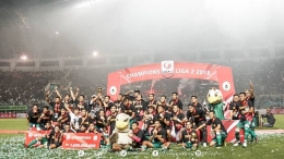 PSS Sleman, klub kebanggaan warga Sleman yang berhasil menjuarai Liga 2 Indonesia 2018. (Foto: Instagram/@PSSleman)
