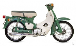 Motor ini b kapasistasnya hanya 60 CC. Photo: The Naked Rider - WordPress.com