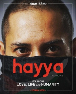 Poster film Hayya (dok.instagram @hayyathemovie)