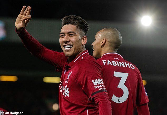 Roberto 'Bobby' Firmino bawa optimisme juara Liverpool / sumber foto Daily mail.co.uk