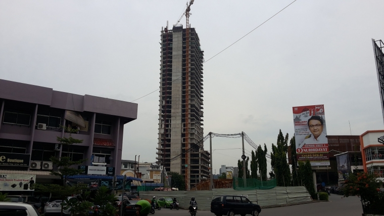 Proyek pencakar langit di Batam (dok pribadi)