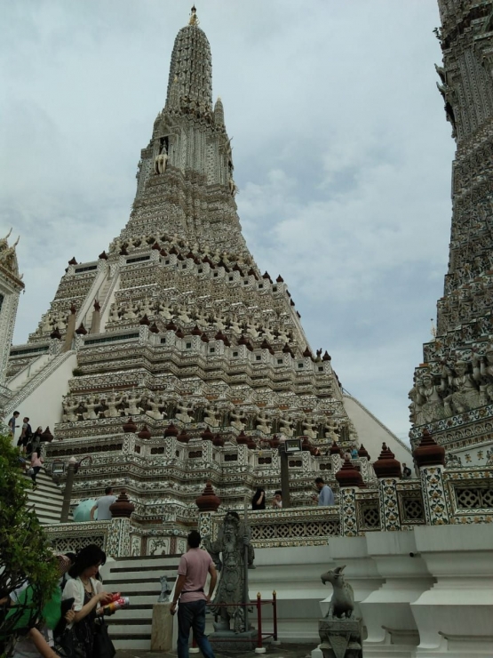 Kuil Wat Arun Bangkok (dokpri)