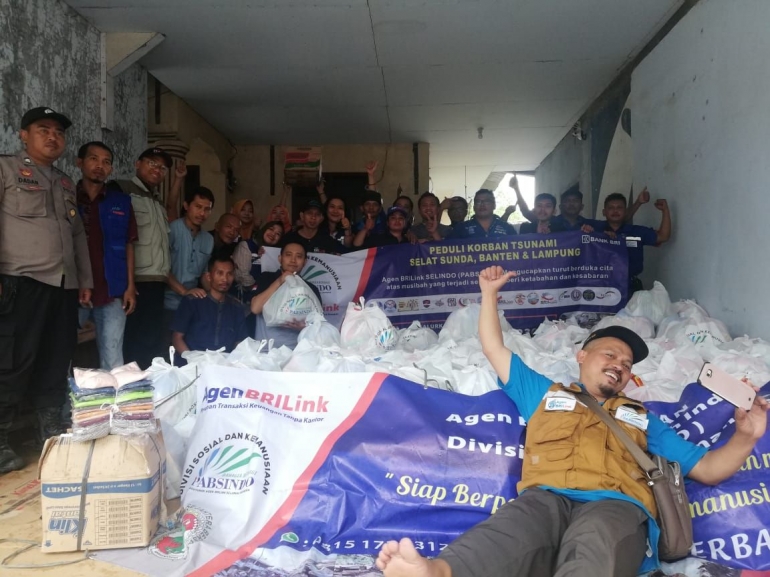 Pabsindo Serahkan Donasi Bagi Korban Tsunami Banten/Dokpri