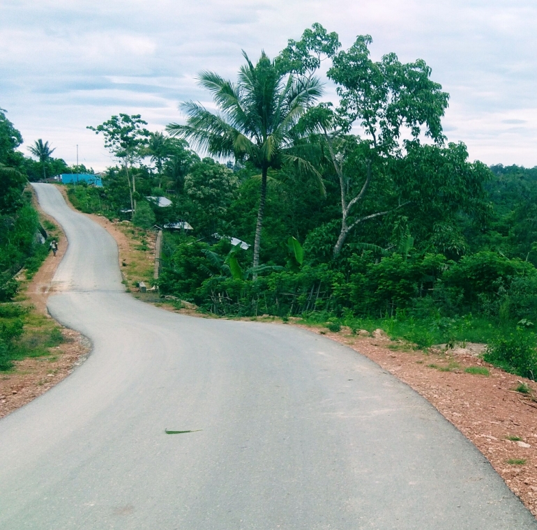 Akses jalan cukup baik | Dokumentasi pribadi