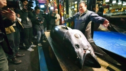Konglomerat  sushi dan raja tuna yang menghebohkan dunia. Photo: KYODO NEWS/AP 
