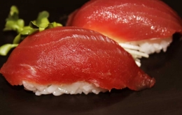 Sushi tuna kelas atas. Photo: steak house