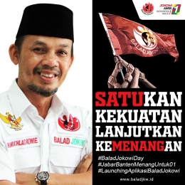 Muchlas Rowie Ketua Kordinator Nasional Balad Jokowi. (Istimewa) 