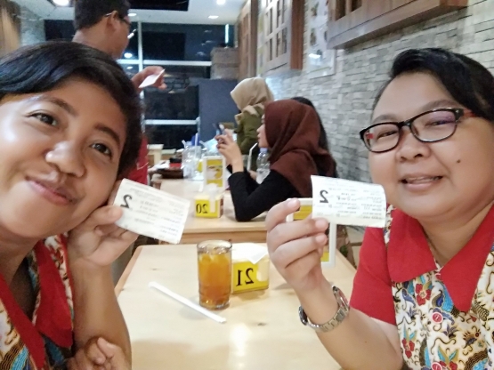 Teman nonton, mantan partner 😀 dokpri