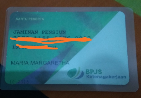 Kartu Jaminan Pensiun BPJS ketenagakerjaan