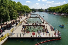 Bassin de la Villette di Paris (kompas.com/shutterstock)