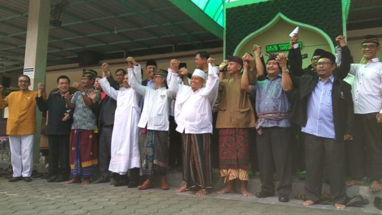 Tempat ibadah merupakan wilayah suci yang tidak boleh dinodai oleh hal-hal yang tidak patut terkait pemilu (dok.windhu)