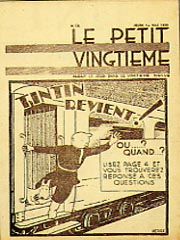 Edisi Tintin tahun 1930. Sumber: uk.news.com