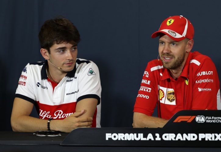 Charles Leclerc dan Sebastian Vettel | Sumber: http://f1i.com