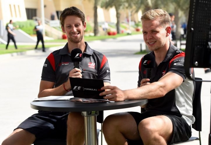 Romain Grosjean dan Kevin Magnussen| Sumber: http://f1i.com