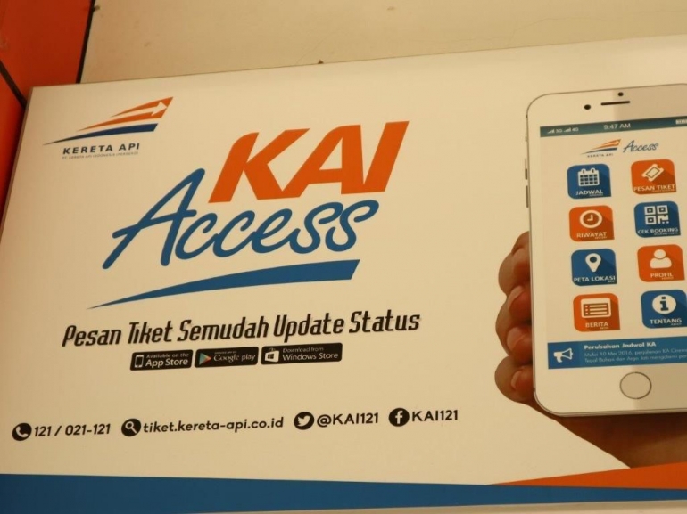 Info Tiket KA - Sts Cimahi. Foto Dok J.Krisnomo (13/01/19)