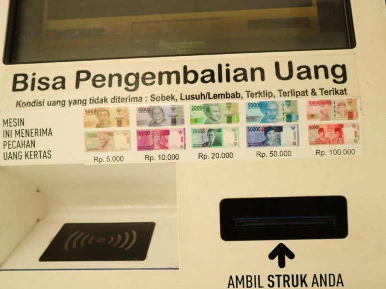 Mesin Tiket KA -- Sts Cimahi. Foto Dok J.Krisnomo (13/01/19)