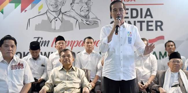 Jokowi dan TKN 01/Net