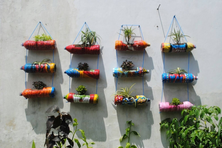 Vertical Garden Botol Elevasi Vertical Garden Botol Elevasi