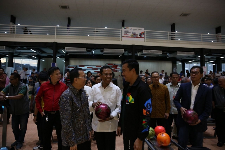 Peresmian Jakabaring Bowling Center | Sumber: APP Sinarmas