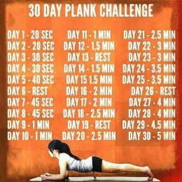 Daily Plank. Sumber: Pinterest.com/gert
