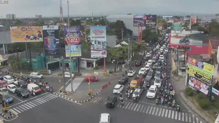 Simpang kentungan, Yogyakarta, Sumber : goodnews from indonesia.co.id