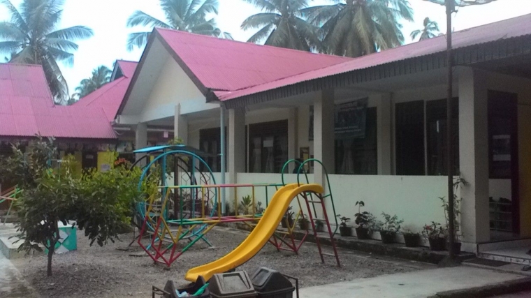 Gedung Taman Kanak-kanak Panti Sri Antokan yang megah. (DOK. PRIBADI)