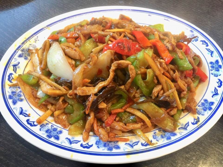 Yu Xiang Rou Si. (foto AH Tjio)