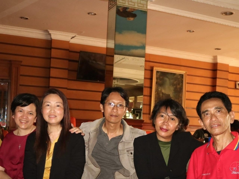 Makan Siang dan Bincang-bincang, bersama Pak Tjiptadinata, Jakarta, Selasa (15/01/19). Foto Dok J.Krisnomo