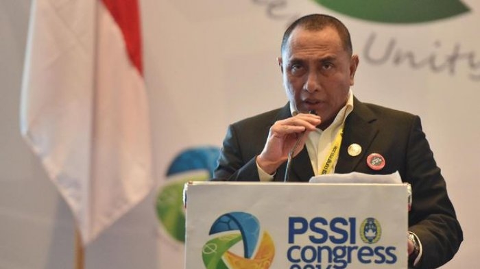 Ketua Umum PSSI, Edy Rahmayadi (Foto: Tribun Manado - Tribunnews.com)