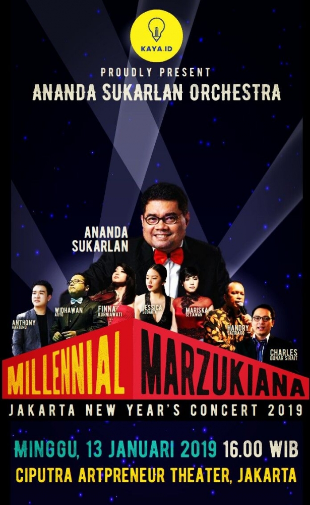 Flyer Millennial Marzukiana (dokpri)