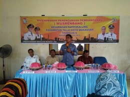 Musrenbang Kelurahan Rappokaling (sumber gambar: Humas Kota Makassar)