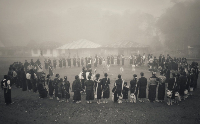 (Tarian 'O Uwi' yang sesungguhnya. Foto: Anselmus Rema on Twitter)