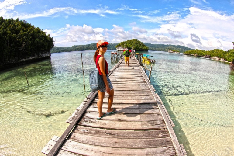 Bepergian Sendiri? Siapa Takut! Yuk, Ikut Saya Ke Raja Ampat. Sumber: Dok. Pribadi