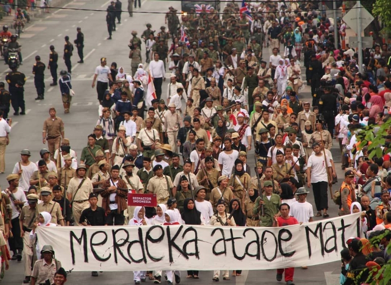 dokpri-parade juang surabaya 2018