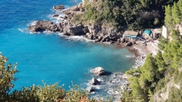 Pantai Amalfi (dokumentasi pribadi)